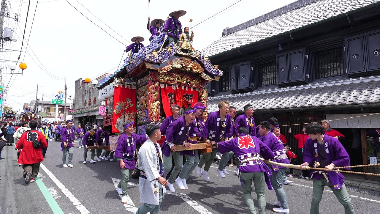 20250505　​十二所神社春季例大祭「ぶんぬき祭」【昼】（茨城県久慈郡大子町）