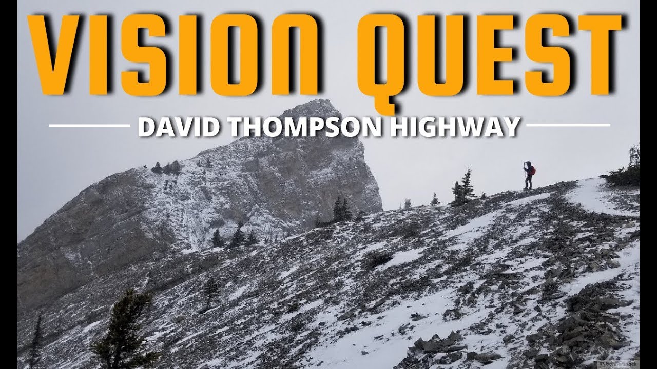 Vision Quest Hike, Alberta - by Abraham Lake - (HD)