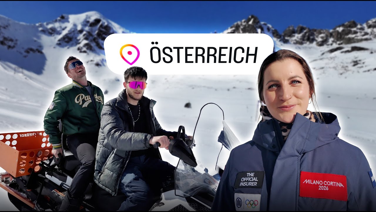 Wir drehen mit einer OLYMPIA SNOWBOARDERIN 🤩🏂 | BTS Vlog