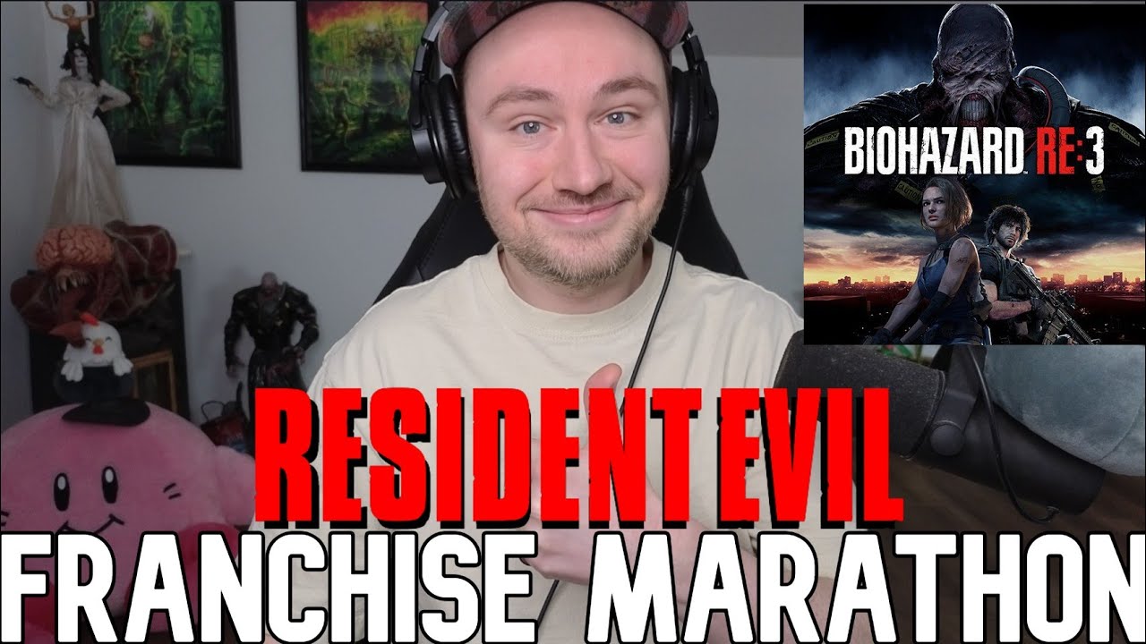 RESIDENT EVIL FRANCHISE MARATHON (NO E TIER GAMES) || RE3 REMAKE INFERNO