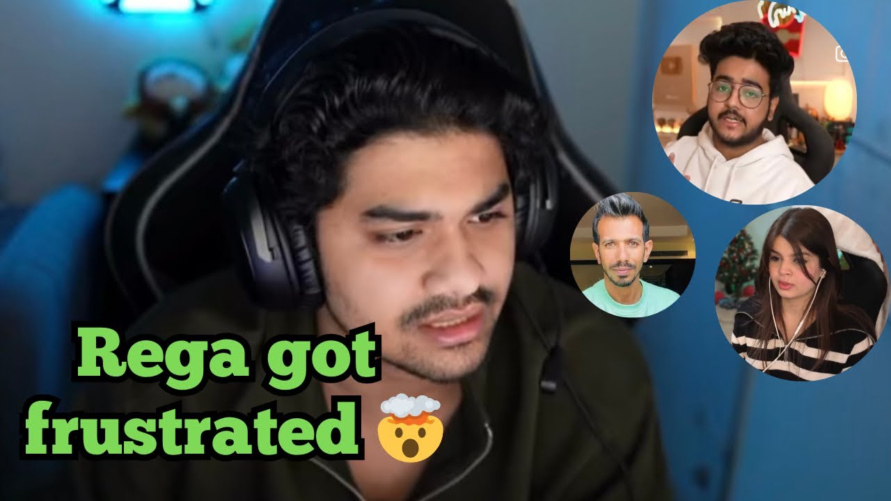 Rega got frustrated🤯😱 