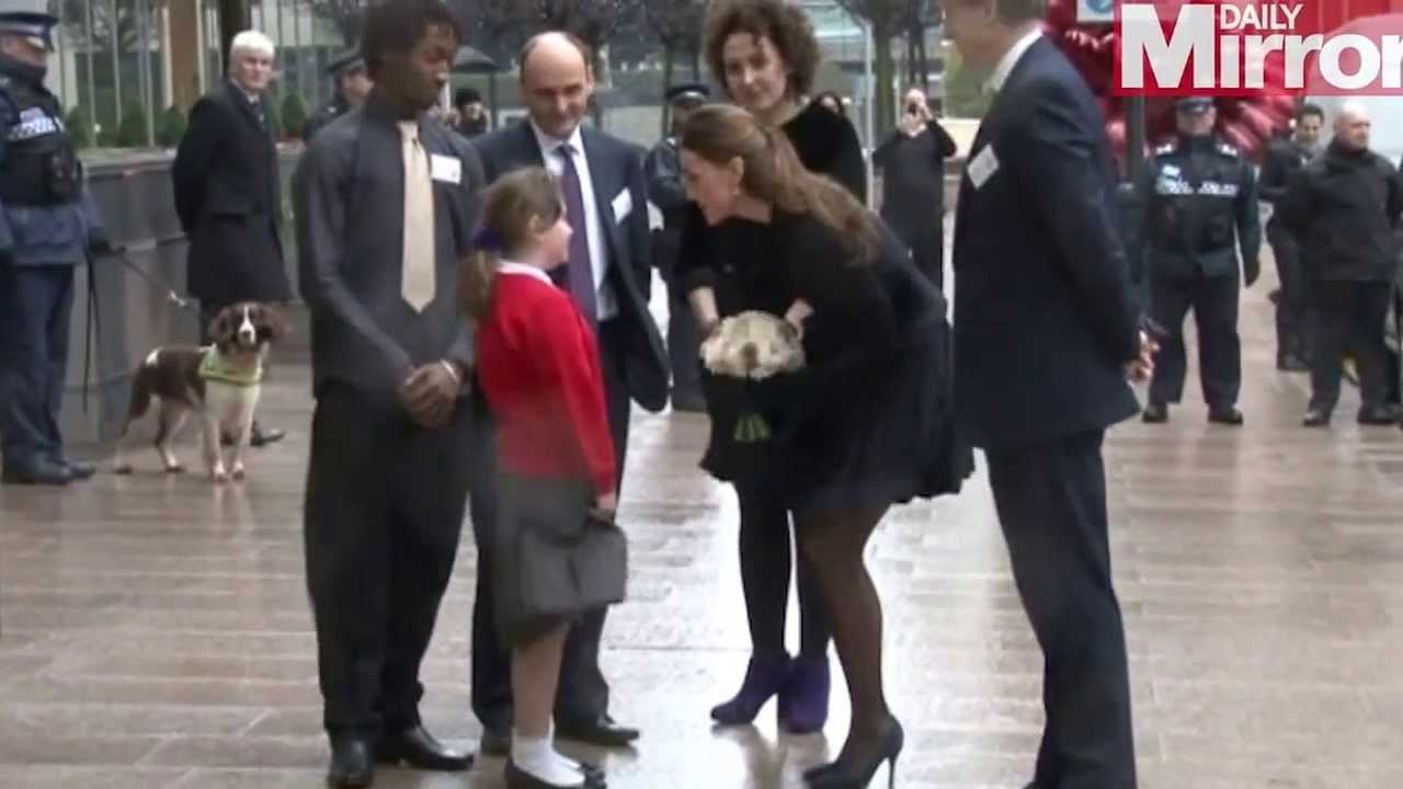 Kate Middleton almost flashes us in a Marilyn Monroe style moment