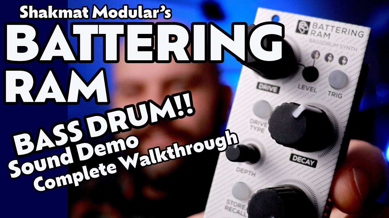 Battering Ram by Shakmat Modular - Bass Drum Module