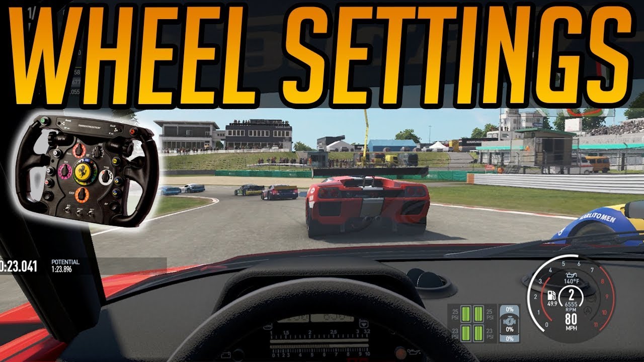 Project Cars 2 - Wheel Settings