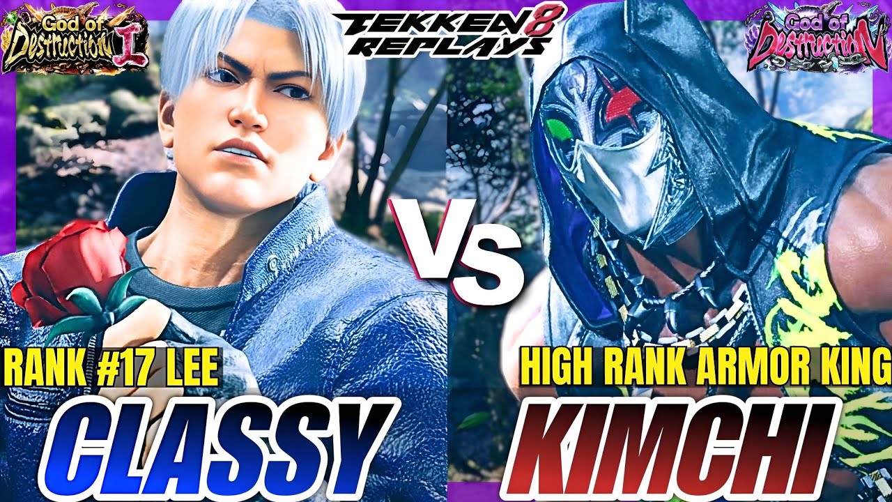 Tekken 8 - Classy (Lee) vs Kimchi (Armor King) - Epic Ranked Match