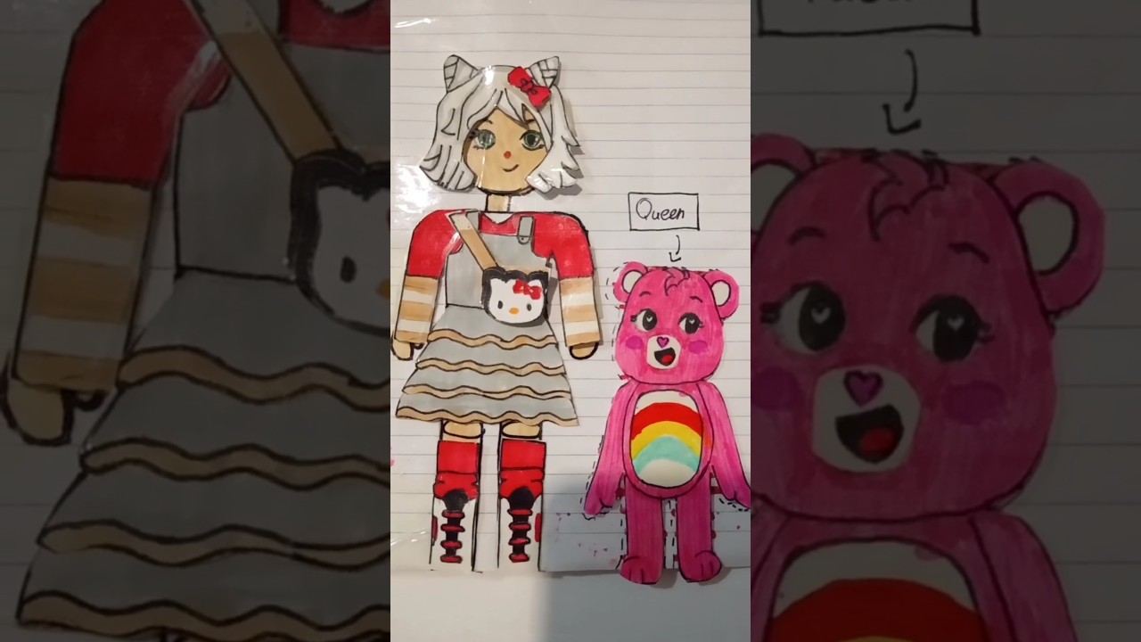 Make PK XD  paper avatar DIY#shorts #art#papercraft #pkxd #diy #pkxduniversd