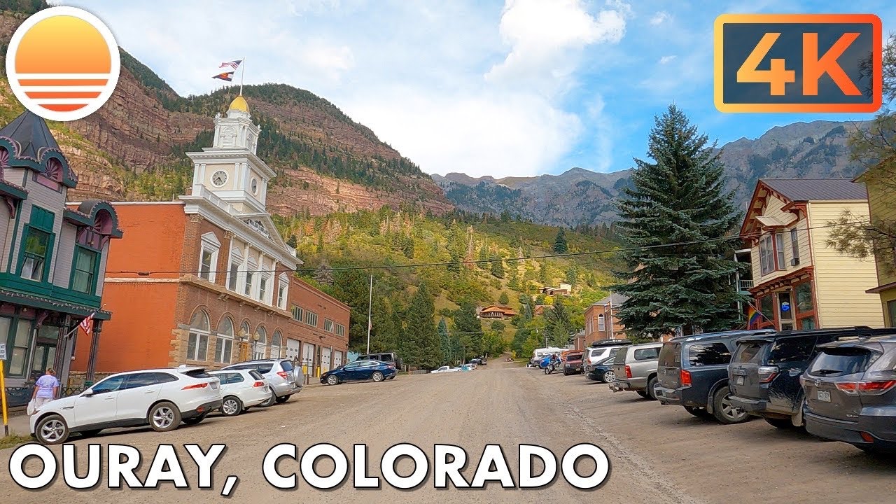 Ouray, Colorado!  Drive with me!