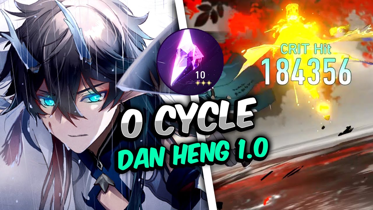 🎐0-Cycle with Dan Heng 1.0 possible? NEW 1.2 Memory of Chaos 10 | Honkai Star Rail 1.3 Preparation