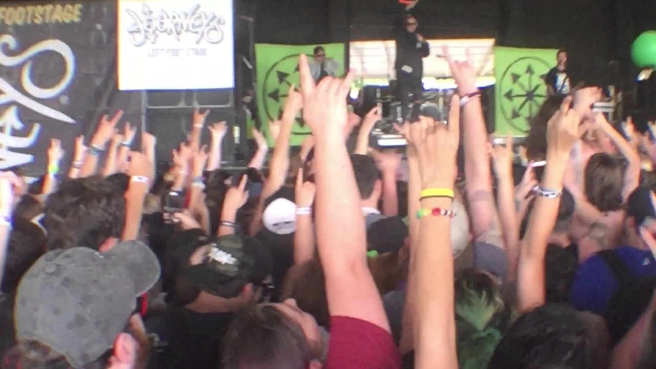 ATTILA FULL ATLANTA WARPED TOUR SET 2017