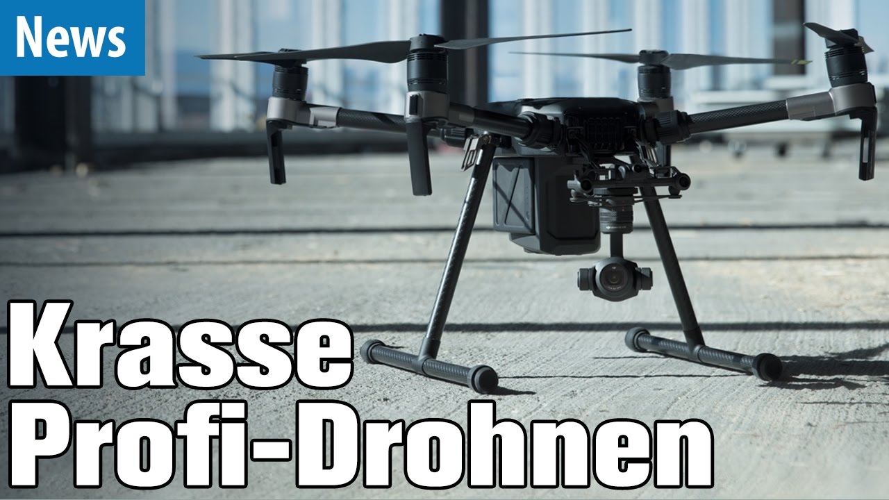 Krasse Profi-Drohnen von DJI mit Wärmebild-Cam, 30fach Zoom, usw. | deutsch / german