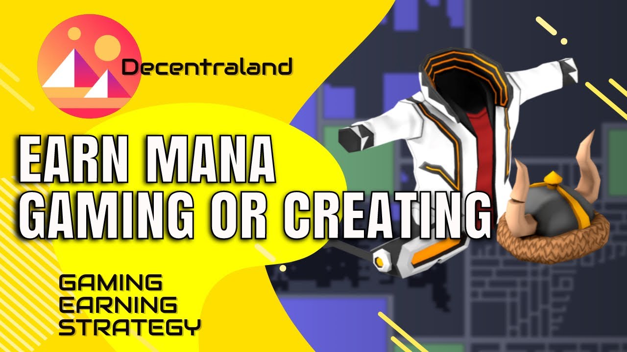 How to Earn Mana Token in Decentraland FAST (Create flip or  trade)