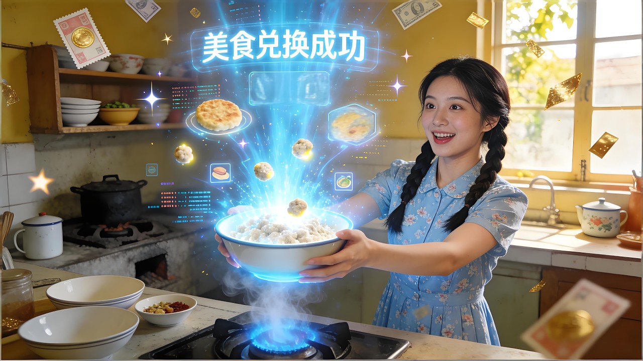 我穿越到物資匱乏的70年代，憑藉宇宙商城系統，帶領家家戶戶過上了好日子🏠✨