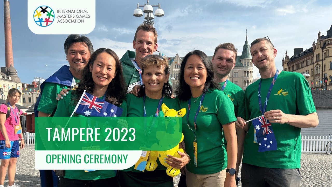 IMGA Masters Games Tampere 2023 Opening Ceremony