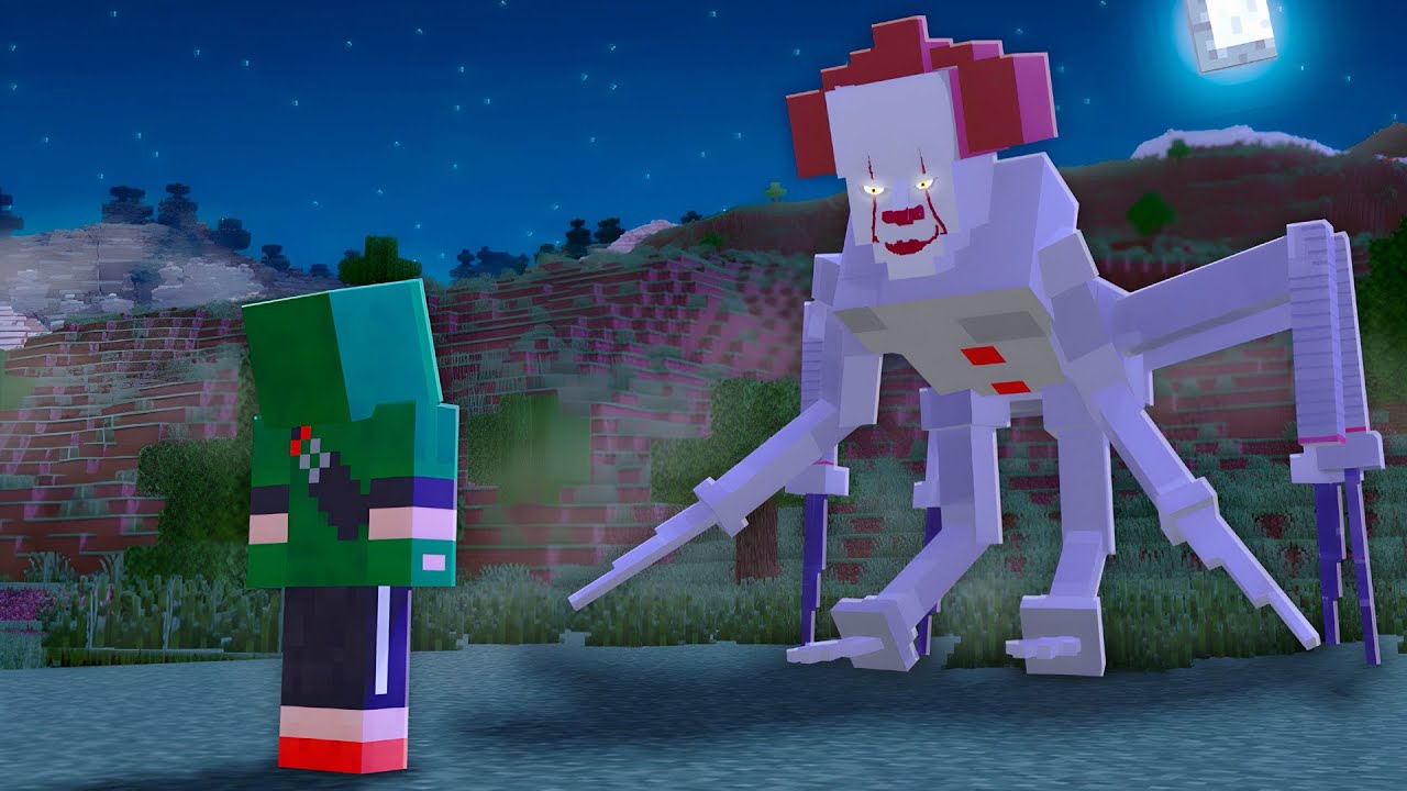 Я нашёл клоуна IT в Minecraft!! (Pennywise)