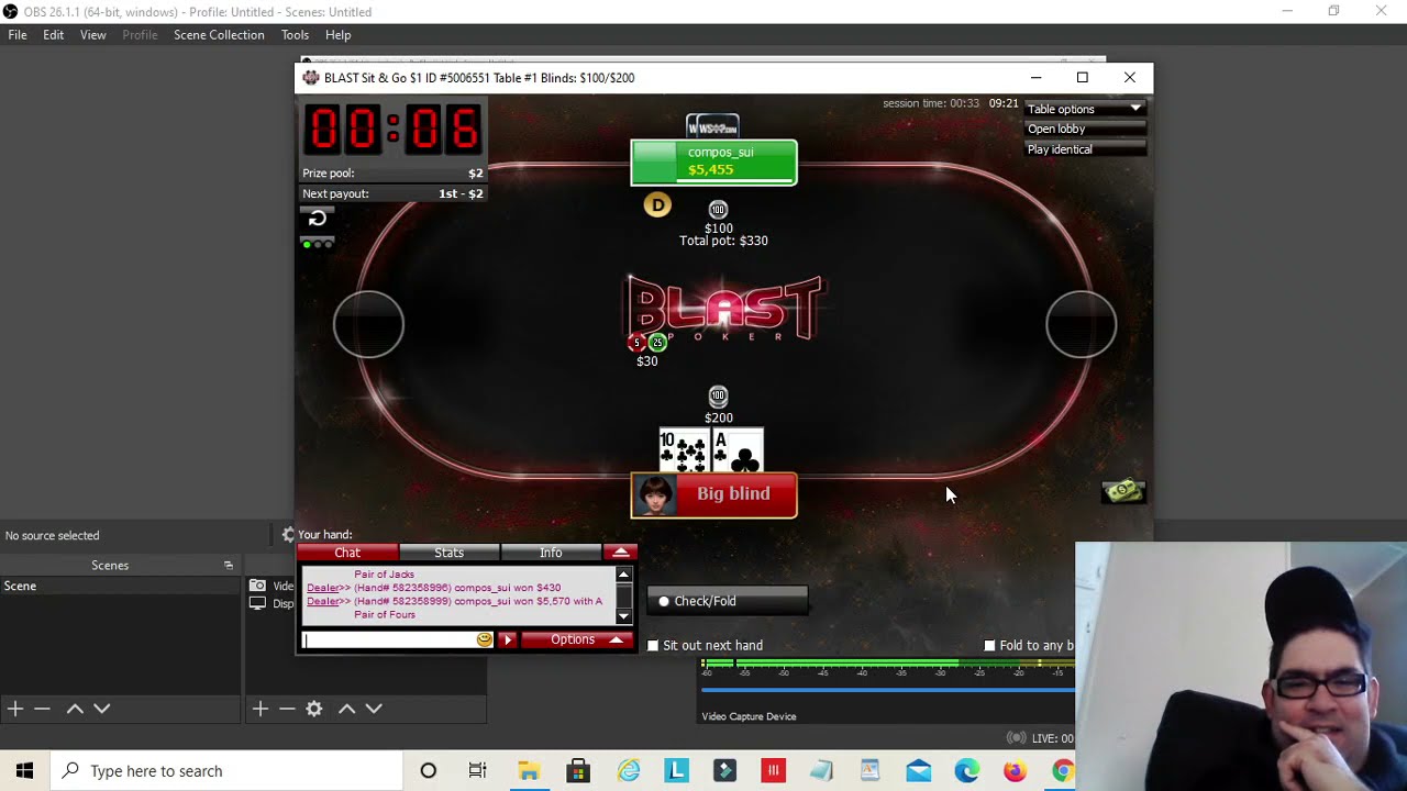 $1 Blast Poker Runs on WSOP.com