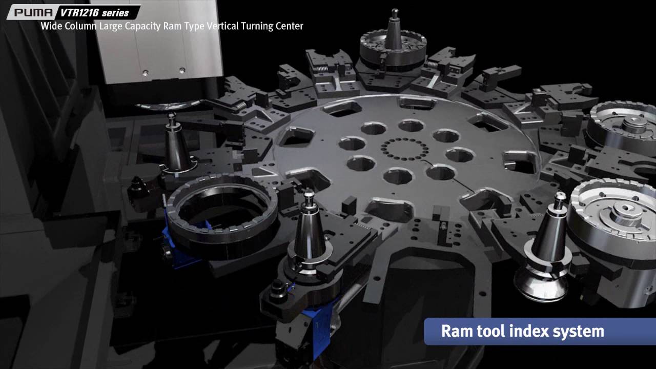 PUMA VTR1216 3D video_Doosan Machine Tools 두산공작기계