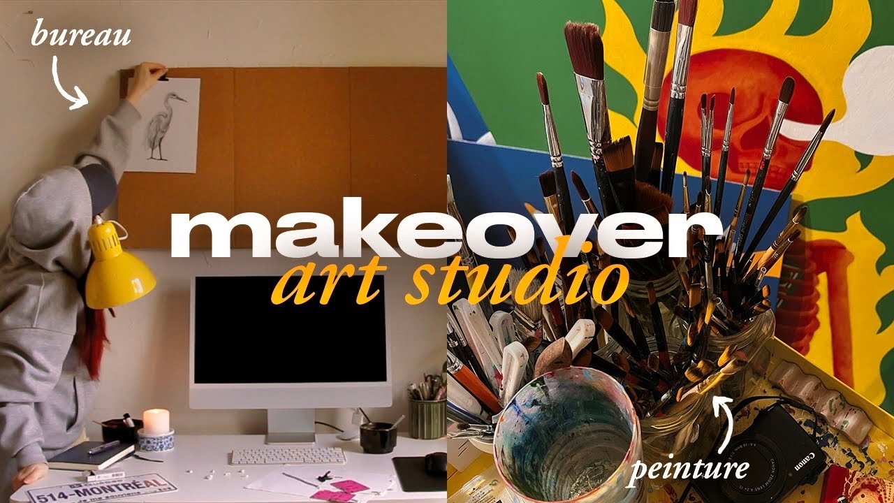 je refais mon atelier pour mieux travailler