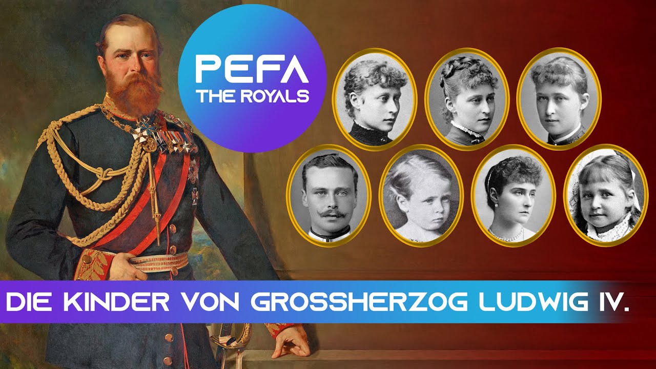 Die Kinder von Großherzog Ludwig IV. (Texte mit Bildern)