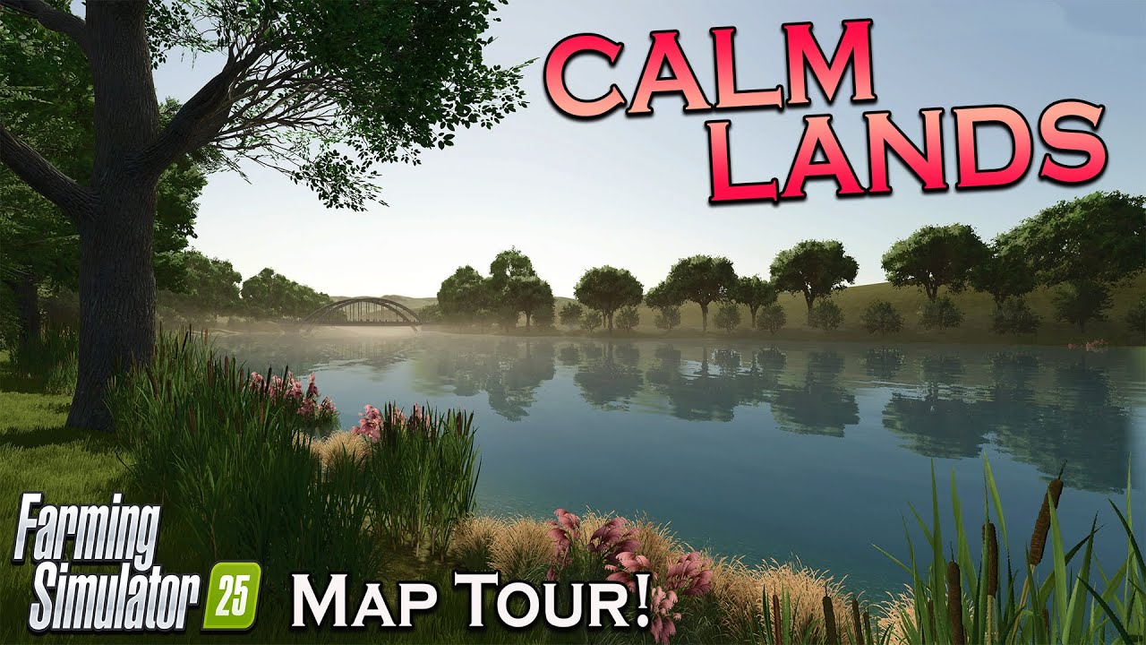 &ldquo;CALM LANDS&rdquo; (PIONEERING) MAP TOUR! ON Farming Simulator 25 (Review) PS5.