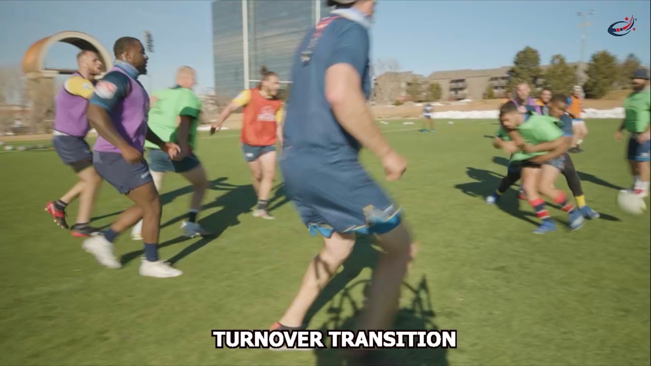 Turnover Transition From Defense To Attack: RugbyTown CROSSOVER Academy Week 6 03-01-21