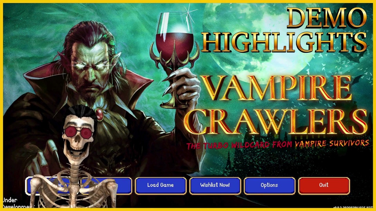 Vampire Crawlers 🧛🏻‍♂️ Demo Highlights 🩸