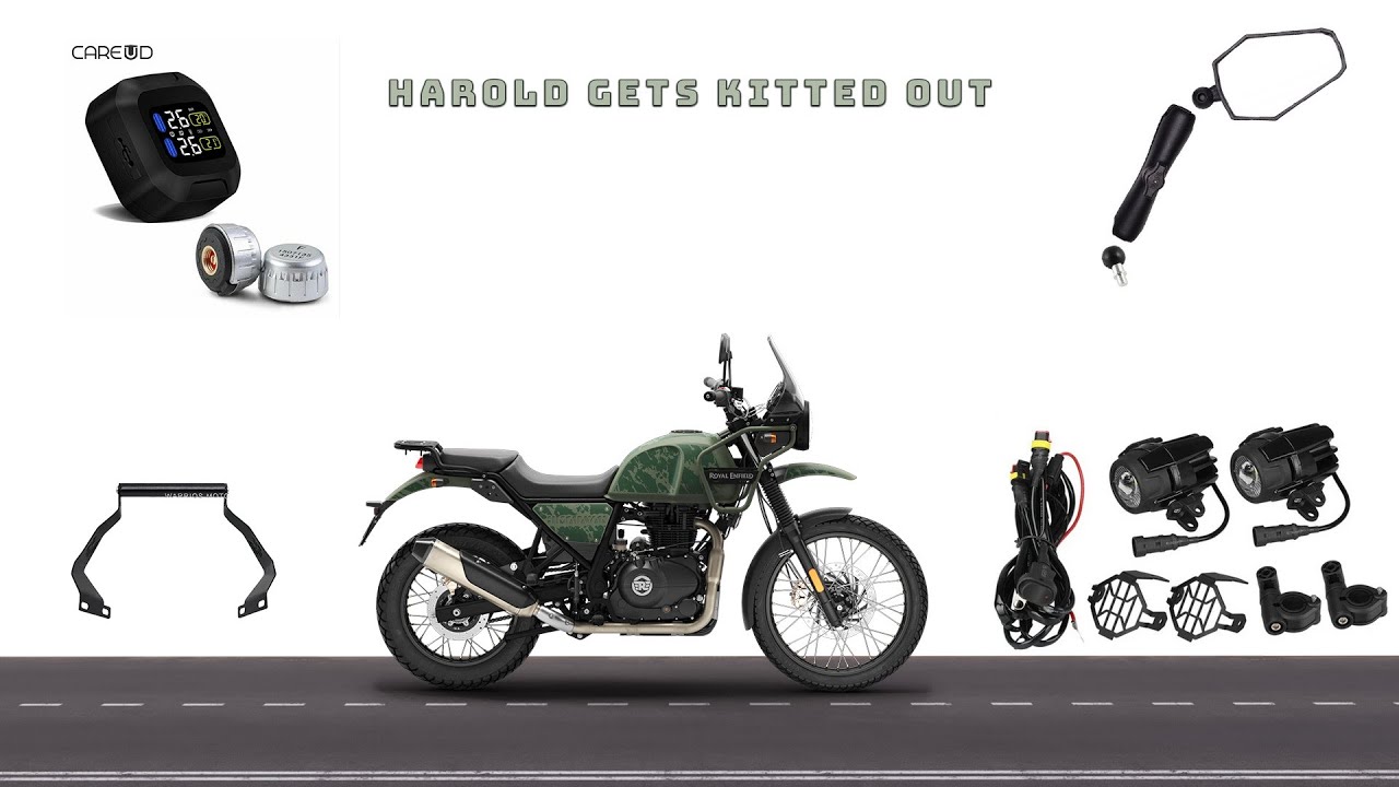 Royal Enfield Himalayan - AliExpress Adventure Upgrade fitting