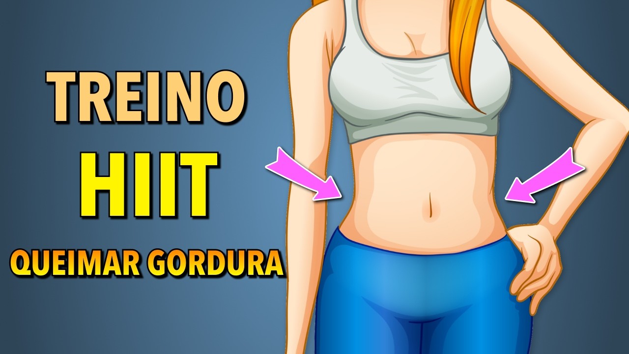 Treino HIIT de 15 Minutos para o Corpo Todo - Queima Máxima de Gordura