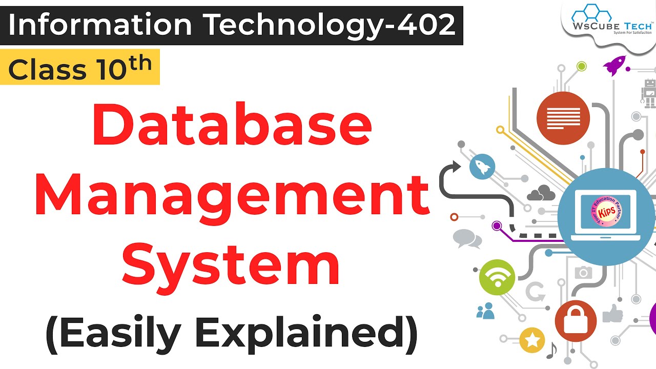 Database Management System Class 10 IT | Concepts of DBMS IT 402 Class 10 | DBMS in IT Class 10