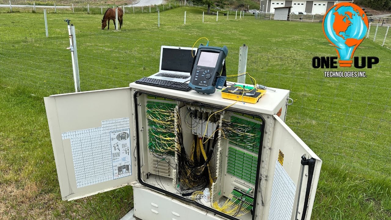 Testing fiber optics