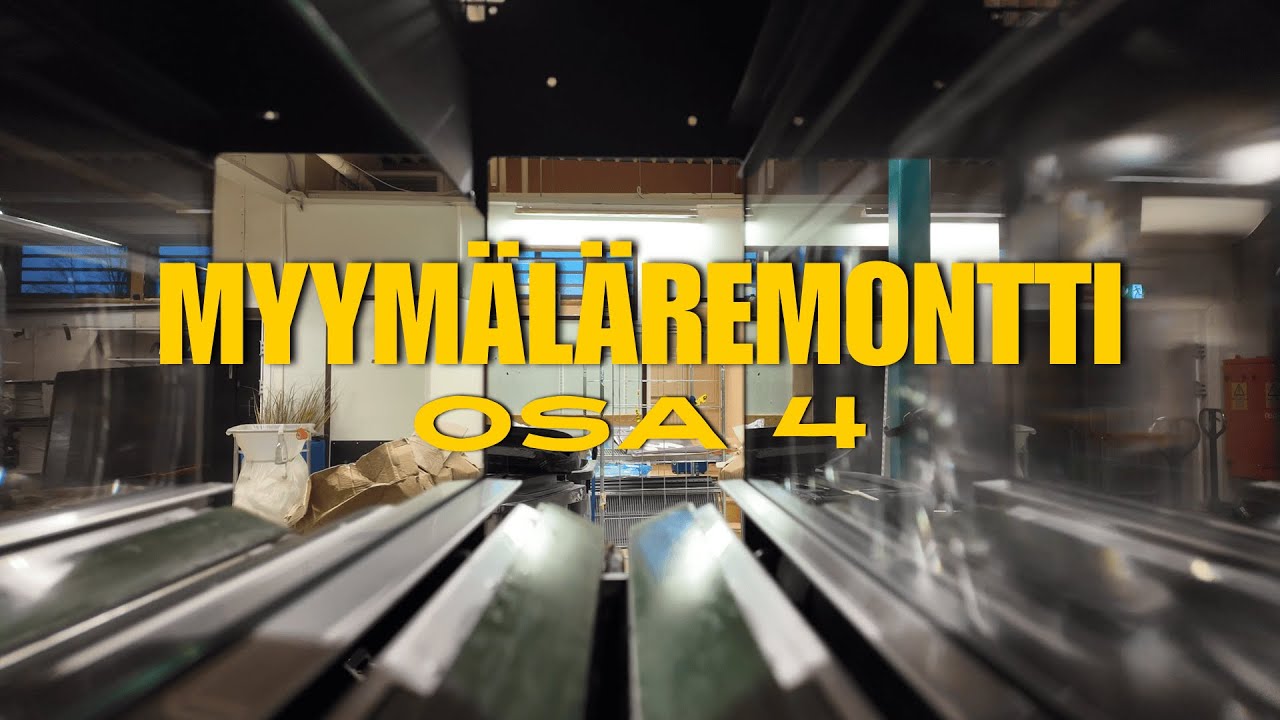 KAUPPA ON SULJETTU! - MYYMÄLÄREMONTTI OSA 4 - K-MARKET MURTOSENMUTKA