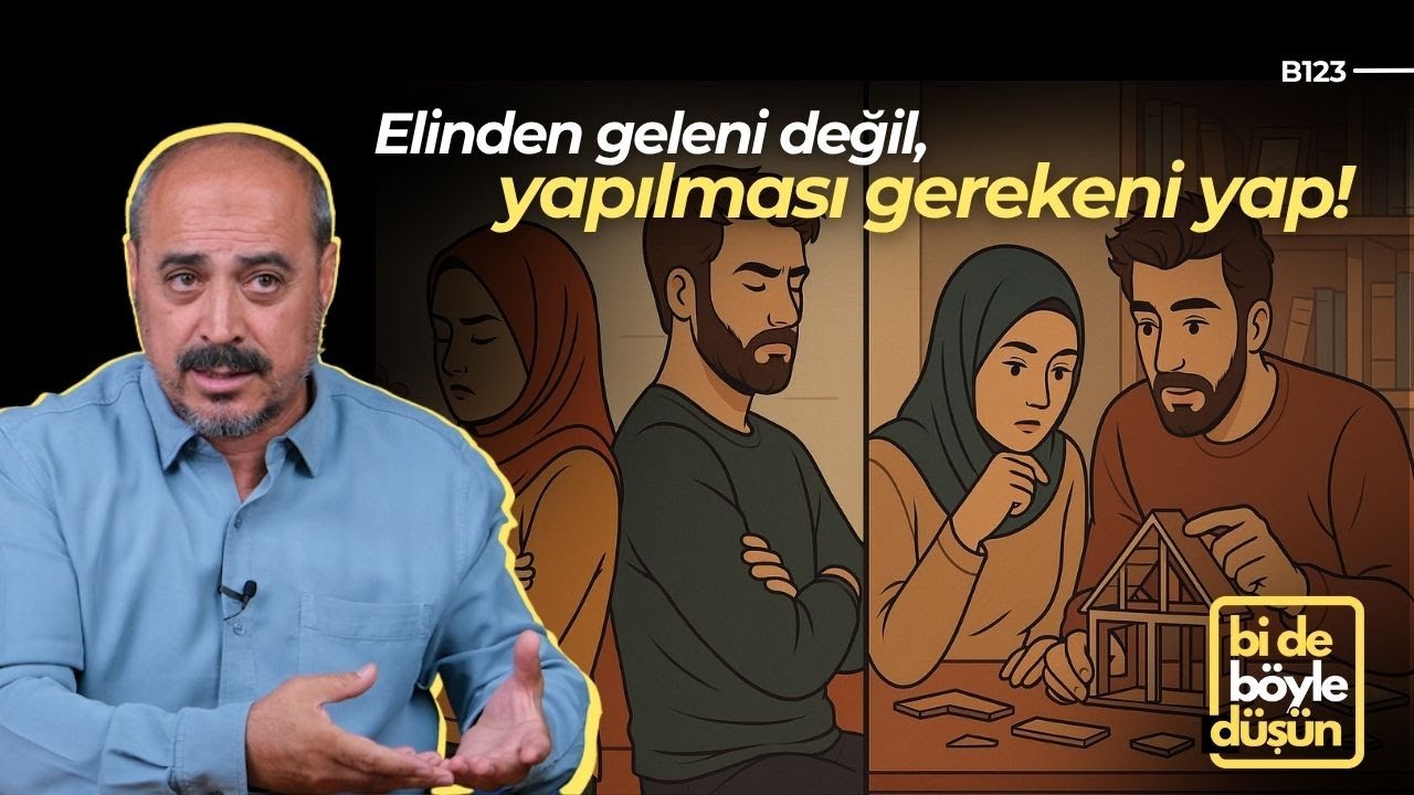 Gerçek Tevekkül Nedir? - Bi'de Böyle Düşün B123 - Seyfettin Huca