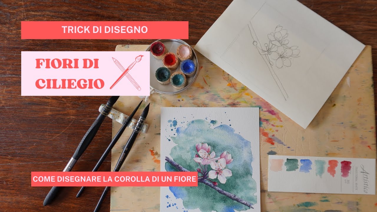 Trick di disegno - Come disegnare la corolla di un fiore