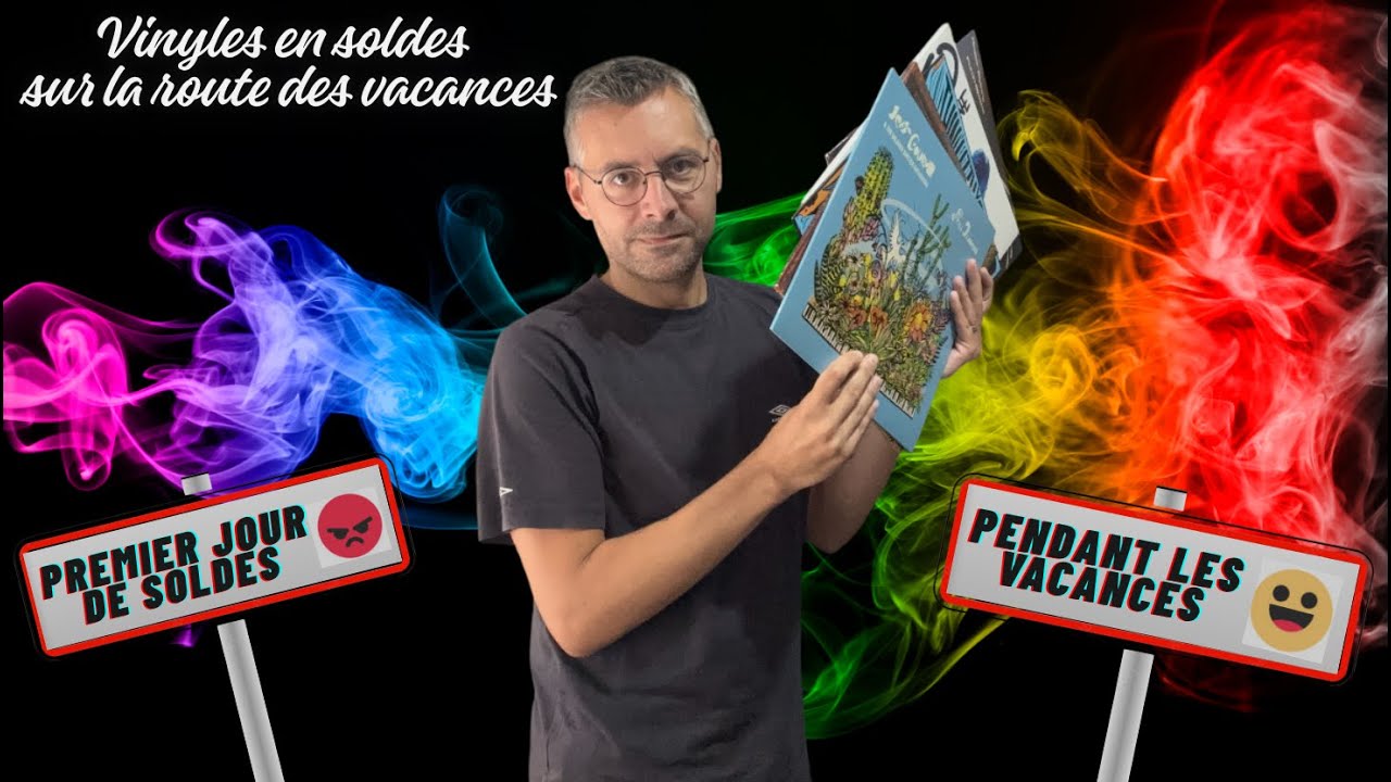 Vinyles en soldes sur la route des vacances !