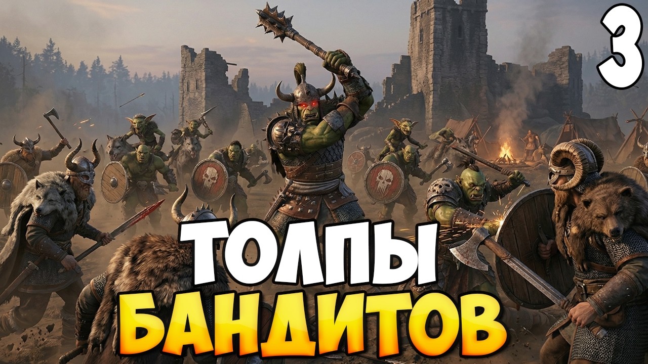 ТРЕНИРУЕМСЯ НА БАНДИТАХ ➤ Mount & Blade 2: Bannerlord #3