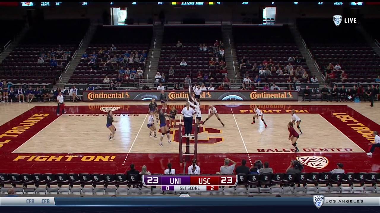 Women's Volleyball: USC 3, Northern Iowa 1 - Highlights 9/3/16
