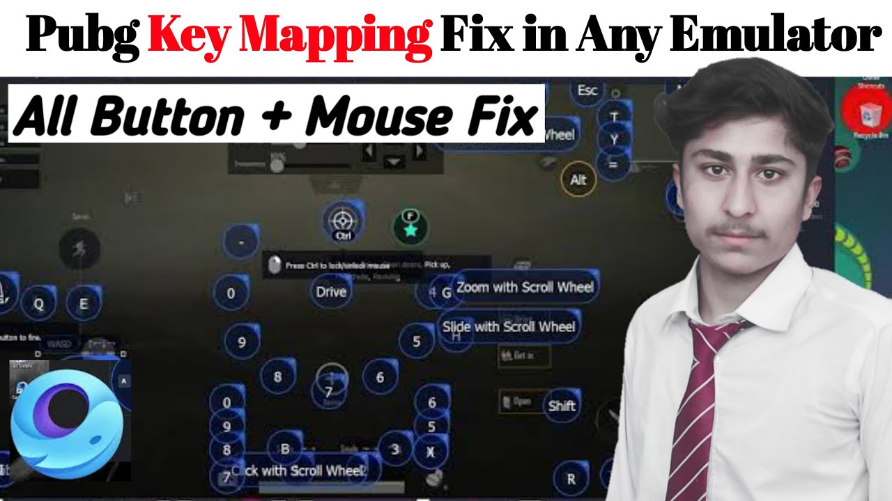 pubg mobile gameloop mouse lock & keymapping fix | gameloop keymapping not working 2023