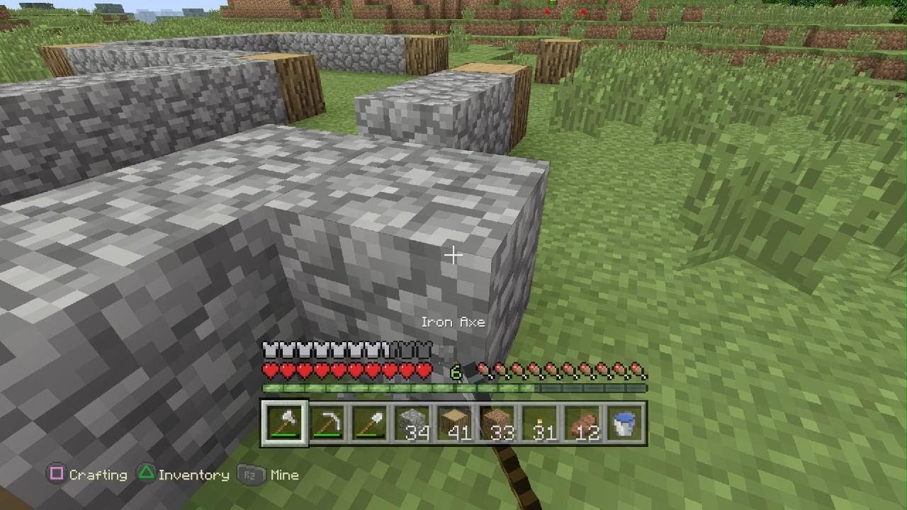 Minecraft PS4 Legacy Edition No Commentary Gameplay for Sleep