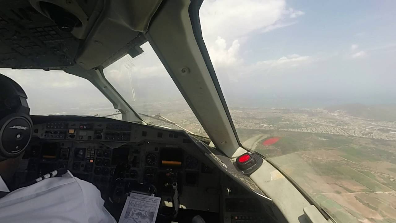 Landing in Kingston