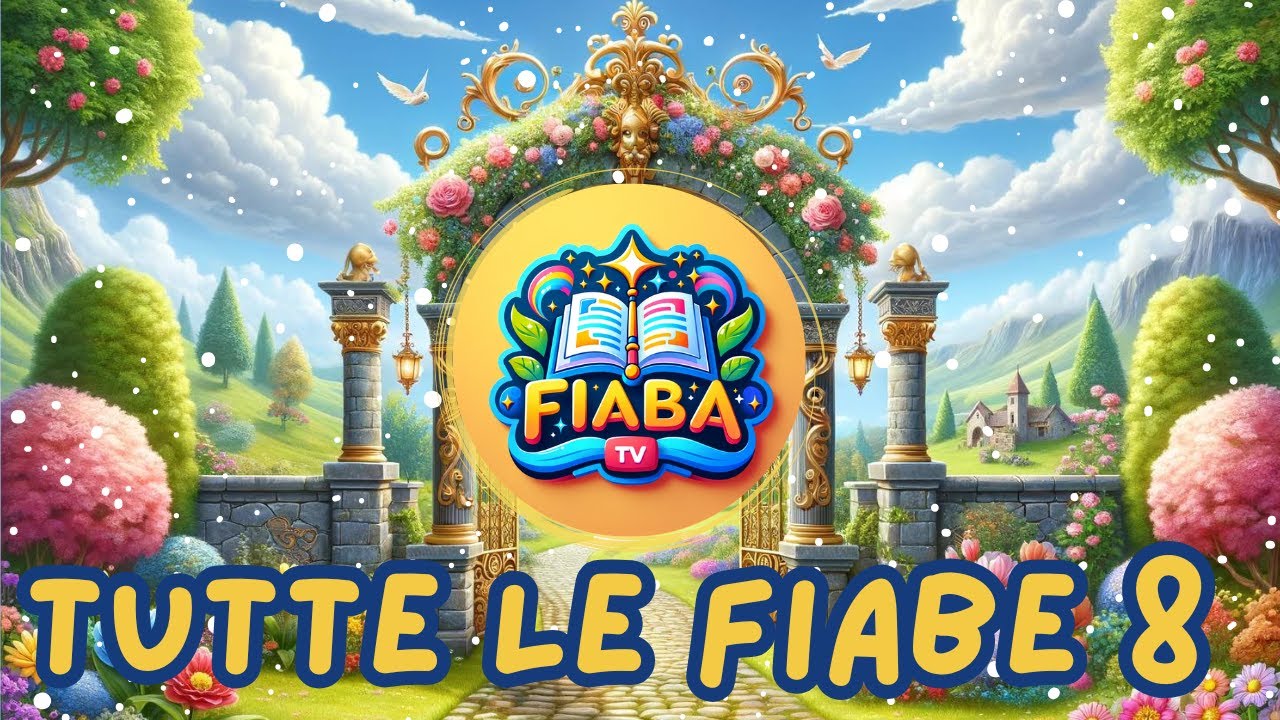 TUTTE LE FIABE #8 | Fiaba TV | Favole Illustrate Per Bambini #videoperbambini #natale #befana