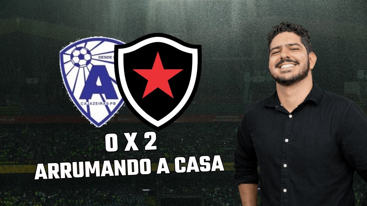 PÓS-JOGO: ATLÉTICO-PB 0X2 BOTAFOGO-PB | VITÓRIA E G-4. BELO DE LISCA COMEÇA A MOSTRAR EVOLUÇÃO