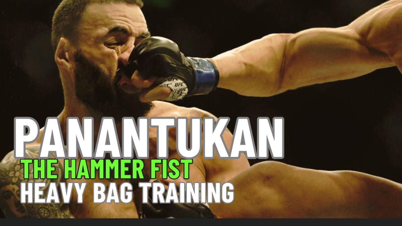 How to Train the Kali Panantukan Hammer Fist on the Heavy Bag