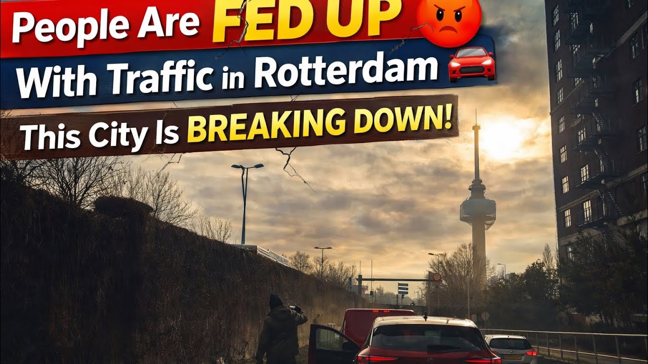 People Are Tired of Traffic in Rotterdam! 🚗😤 Is City Life Getting Worse?