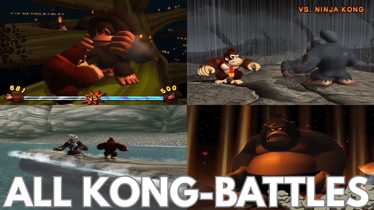 Donkey Kong Jungle Beat [All Kong Battles] [NGC] [60FPS]