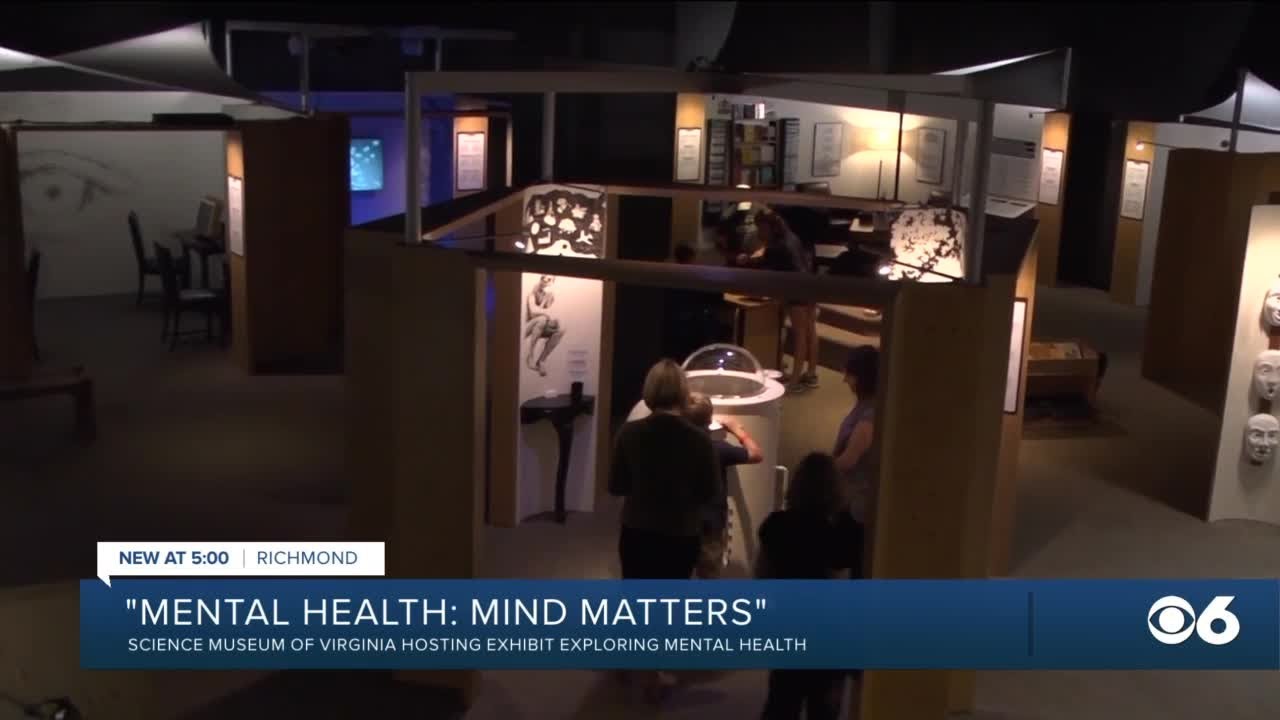 Science Museum of Virginia hosts interactive 'Mental Health: Mind Matters' exhibit