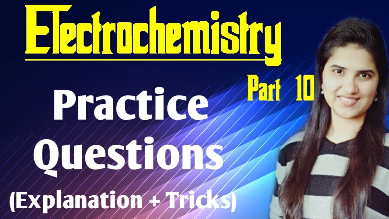 Electrochemistry Previous year questions|CSIR-NET|GATE|Electrochemistry for CSIR NET GATE IIT-JAM