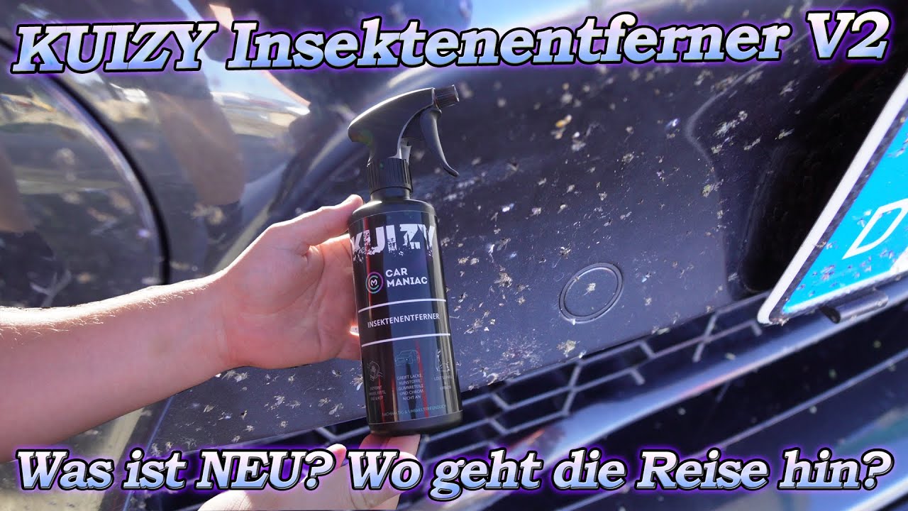 Ist der neue KUIZY Insektenentferner nun kon­kur­renz­fä­hig?  Preis, Füllmenge, Leistung im Test