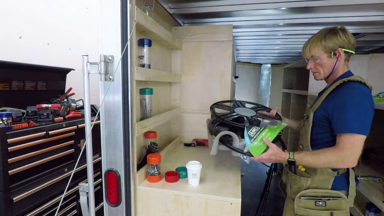 Building my woodshop #17: Air & power reels.