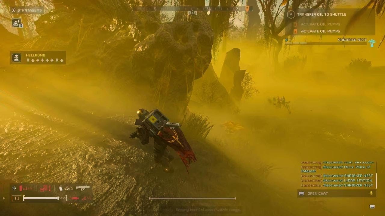 HELLDIVERS 2 the Predator strain! Annoying and hard to solo