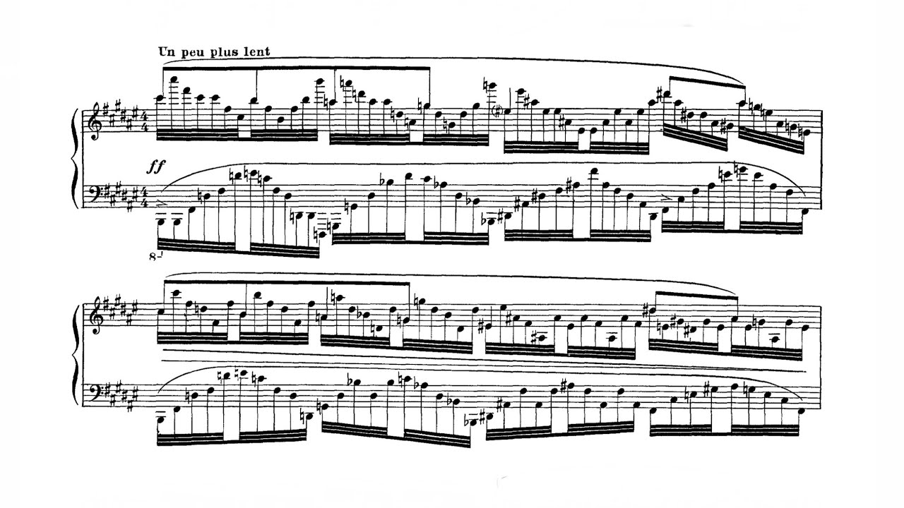 Ravel Gaspard de la Nuit - Arturo Benedetti Michelangeli - London 1959 Live (Score)