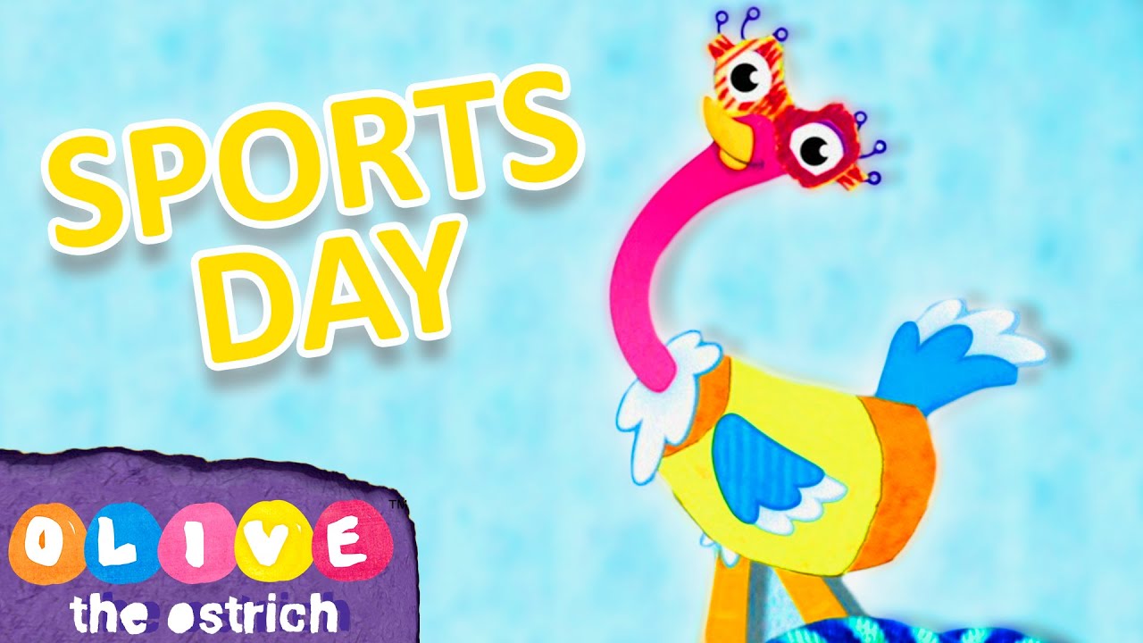 Olive the Ostrich - Sports Day! | Full Episodes
